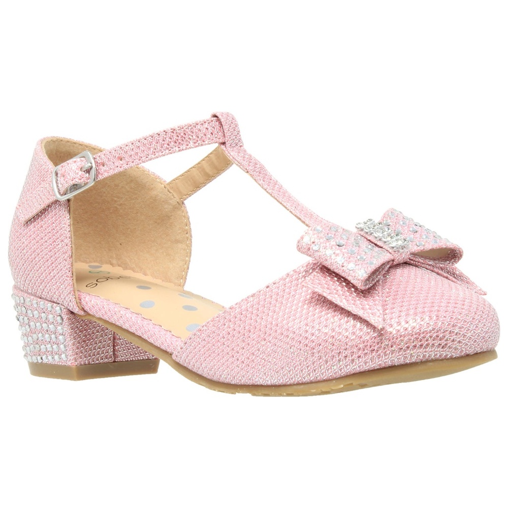 Pink Glitter Mary Jane Pump